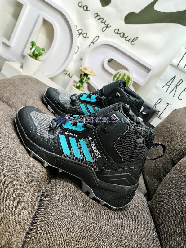 Adidas Terrex Swift R3 Mid Gore-Tex Hiking "Grey Mint Ton" - Grey Five/Mint Ton/Core Black - HP8712 Classic Outdoor & Hiking Shoes