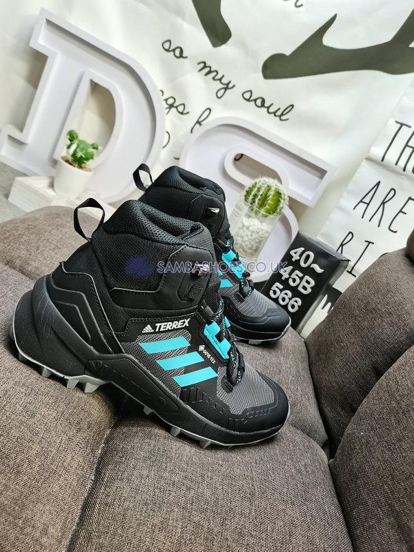 Adidas Terrex Swift R3 Mid Gore-Tex Hiking "Grey Mint Ton" - Grey Five/Mint Ton/Core Black - HP8712 Classic Outdoor & Hiking Shoes