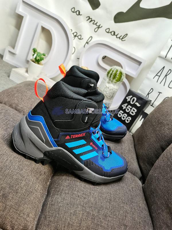 Adidas Terrex Swift R3 Mid Gore-Tex Hiking "Blue Rush" - Blue Rush/Sky Rush/Core Black - GW0253 Classic Outdoor & Hiking Shoes