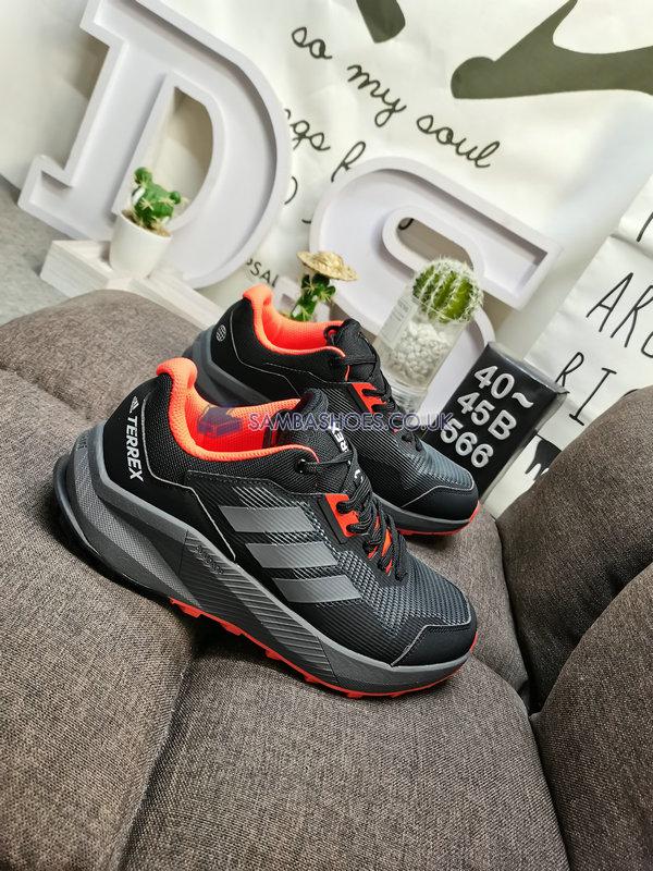 Adidas Terrex Trail Rider "Black Solar Red" - Core Black/Grey Four/Solar Red - HQ1233-1 Classic Outdoor & Hiking Shoes