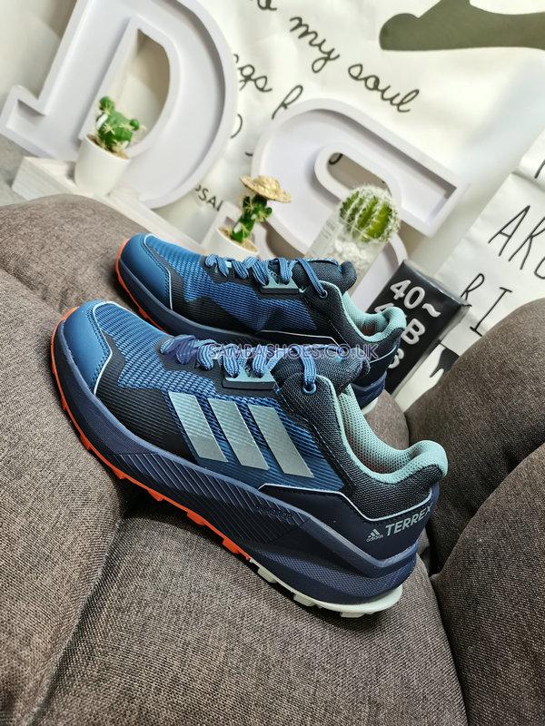 Adidas Terrex Trail Rider "Wonder Steel Magic Grey Met" - Wonder Steel/Magic Grey Met/Blue - GW5535 Classic Outdoor & Hiking Shoes