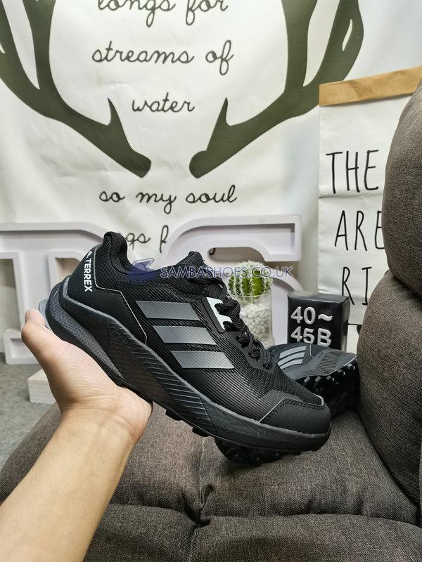 Adidas Terrex Trail Rider "Black Silver" - Core Black/Silver/Grey Five - HR1160-2 Classic Outdoor & Hiking Shoes