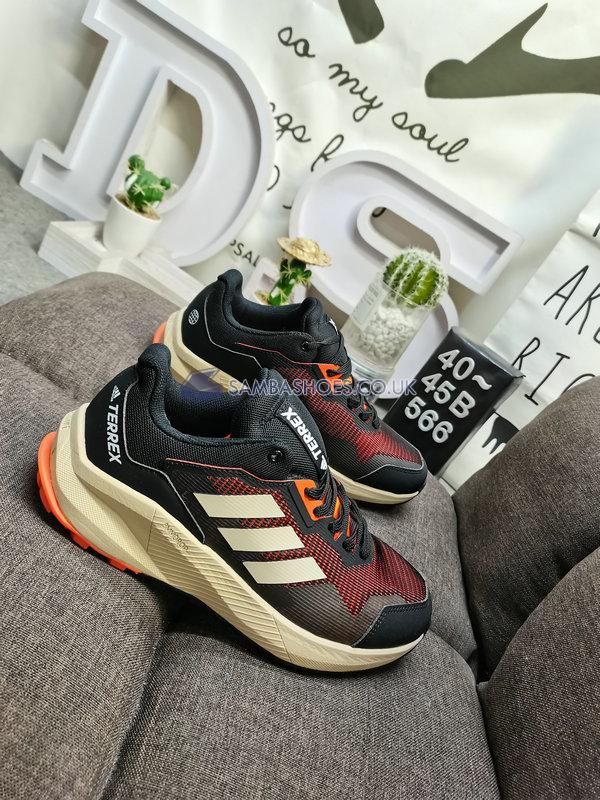 Adidas Terrex Trail Rider "Black Impact Orange" - Impact Orange/White/Black - HR1156 Classic Outdoor & Hiking Shoes