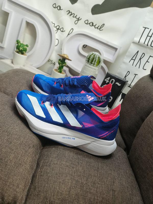 Adidas Adizero Adios Pro 3 "Royal Blue Pink" - Royal Blue/Pink/White - GW4249-1 Classic Running Shoes