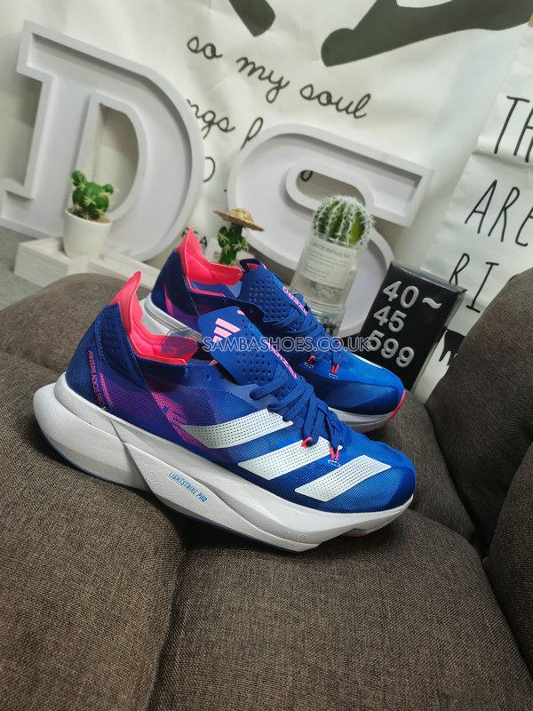 Adidas Adizero Adios Pro 3 "Royal Blue Pink" - Royal Blue/Pink/White - GW4249-1 Classic Running Shoes