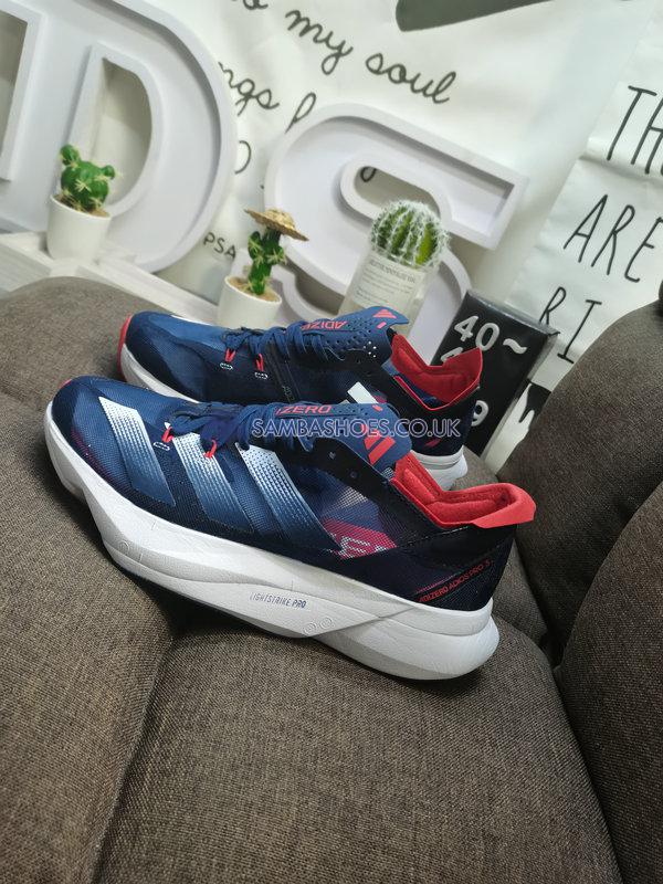 Adidas Adizero Adios Pro 3 "Blue Red" - Blue/Navy/Red/White - GY8411-1 Classic Running Shoes