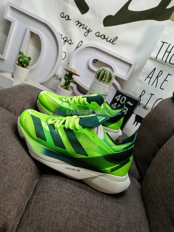 Adidas Adizero Adios Pro 3 "Fluorescent Green" - Fluorescent Green/Dark Green - GW7257-1 Classic Running Shoes