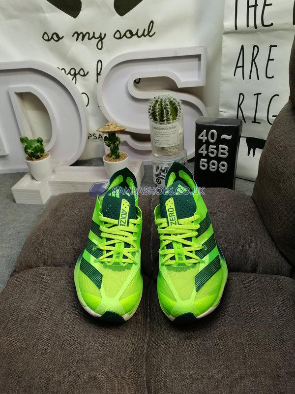 Adidas Adizero Adios Pro 3 "Fluorescent Green" - Fluorescent Green/Dark Green - GW7257-1 Classic Running Shoes