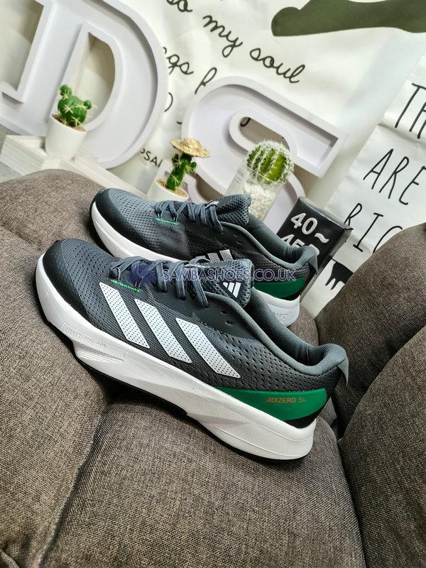 Adidas Adizero SL "Grey Court Green" - Grey Six/White Tint/Core Black - HQ1351 Classic Running Shoes