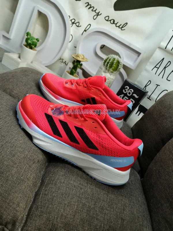 Adidas Adizero SL "Solar Red" - Solar Red/Legend Ink/Blue Dawn - GX9775 Classic Running Shoes