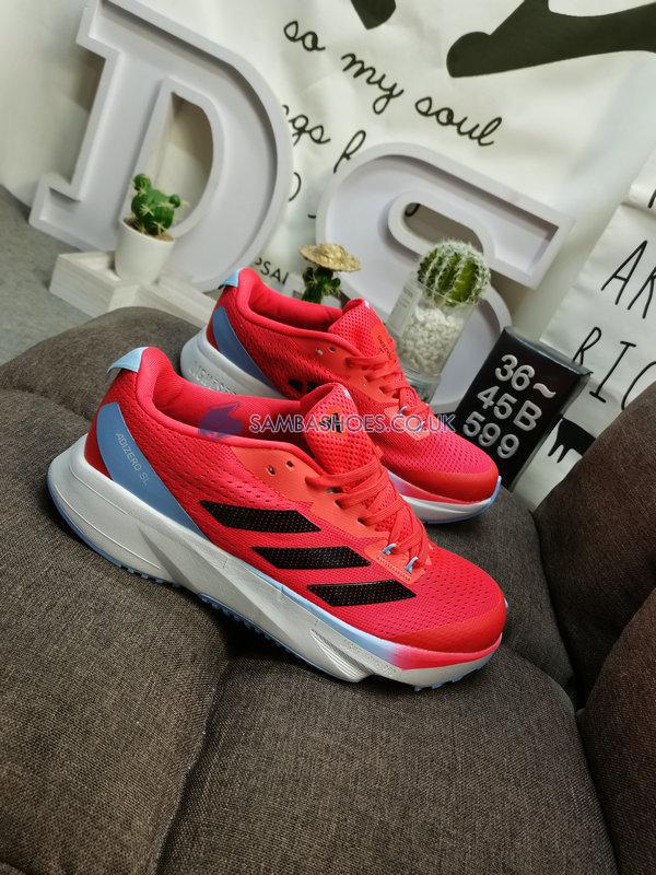 Adidas Adizero SL "Solar Red" - Solar Red/Legend Ink/Blue Dawn - GX9775 Classic Running Shoes