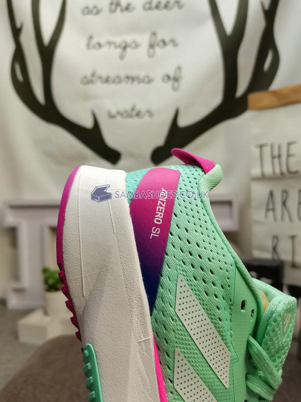 Adidas Adizero SL "Pulse Mint Lucid Fuchsia" - Pulse Mint/Zero Metalic/Lucid Fuchsia - GV9090 Classic Running Shoes