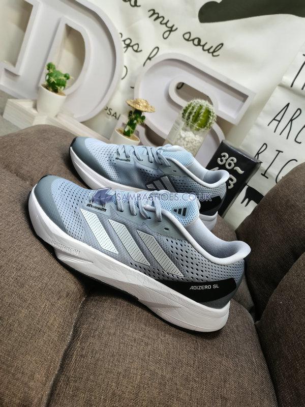 Adidas Adizero SL "Halo Silver Carbon" - Halo Silver/Cloud White/Carbon - HQ1347 Classic Running Shoes