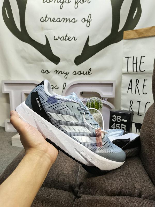 Adidas Adizero SL "Halo Silver Carbon" - Halo Silver/Cloud White/Carbon - HQ1347 Classic Running Shoes