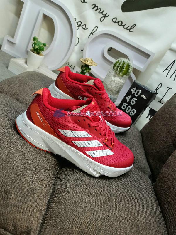 Adidas Adizero SL "Scarlet Solar Red" - Better Scarlet/Cloud White/Solar Red - HQ1346 Classic Running Shoes