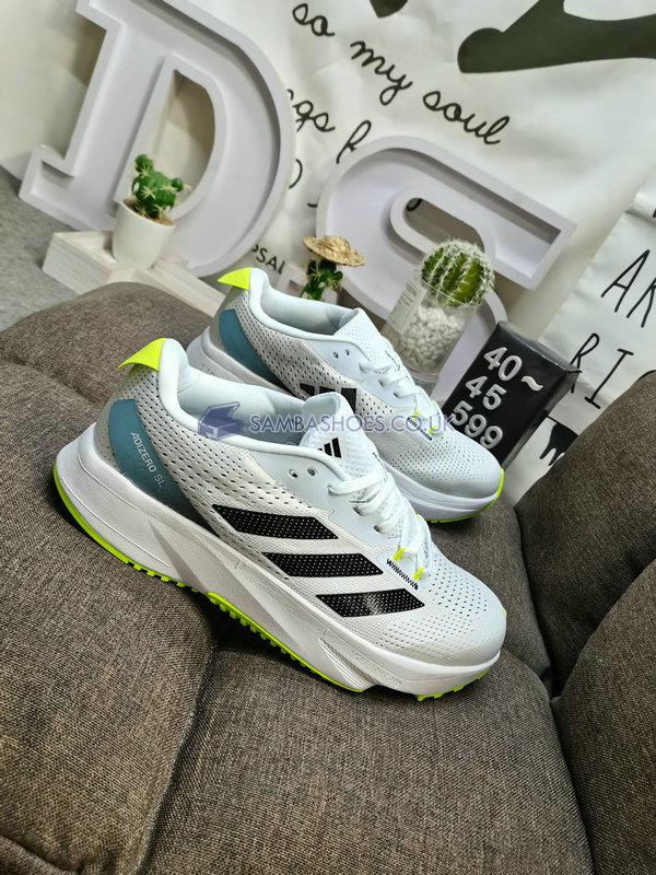 Adidas Adizero SL "Cloud White Black Green" - Cloud White/Core Black/Green - ID6922 Classic Running Shoes