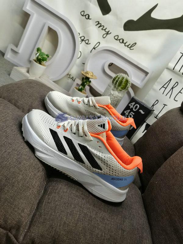 Adidas Adizero SL "White Black Orange" - Chalk White/Core Black/Orange - IF5542-1 Classic Running Shoes