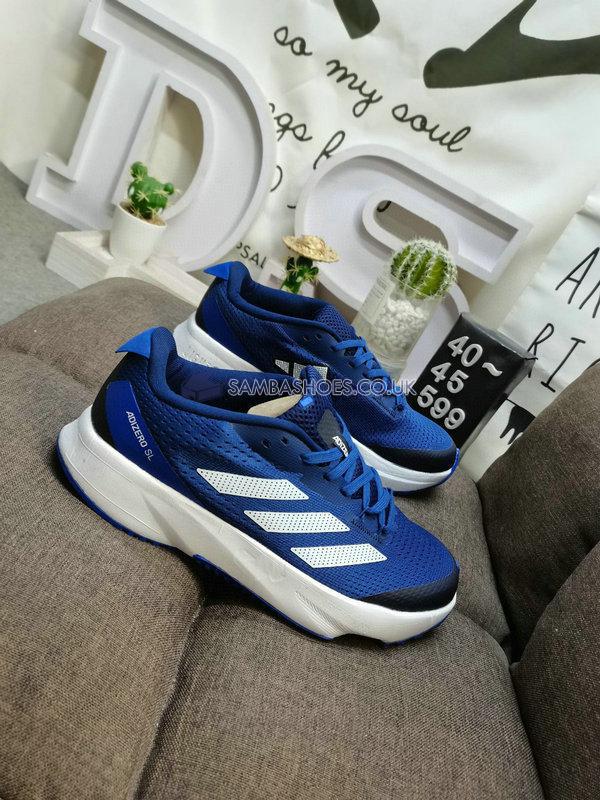 Adidas Adizero SL "Victory Blue White" - Victory Blue/Cloud White/Lucid Blue - HQ1345 Classic Running Shoes