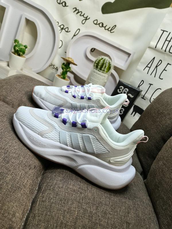 Adidas Alphabounce Plus "White College Purple" - Core White/College Purple - HP6150 Classic Running Shoes