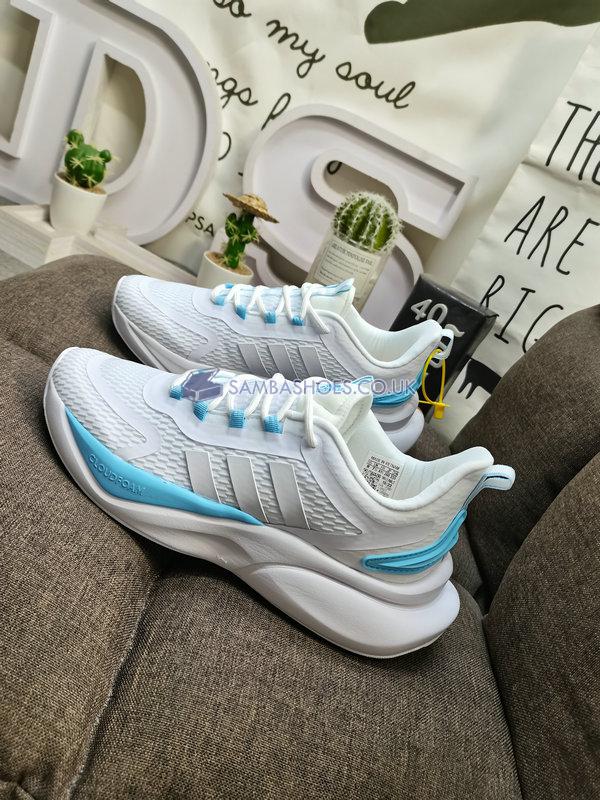 Adidas Alphabounce Plus "White College Blue" - Core White/College Blue - HP6150-1 Classic Running Shoes