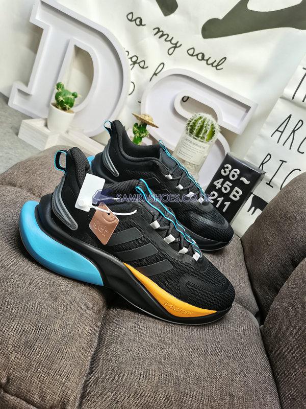 Adidas Alphabounce Plus "Carbon Orange" - Carbon/Grey Four/Screaming Orange - HP6140 Classic Running Shoes