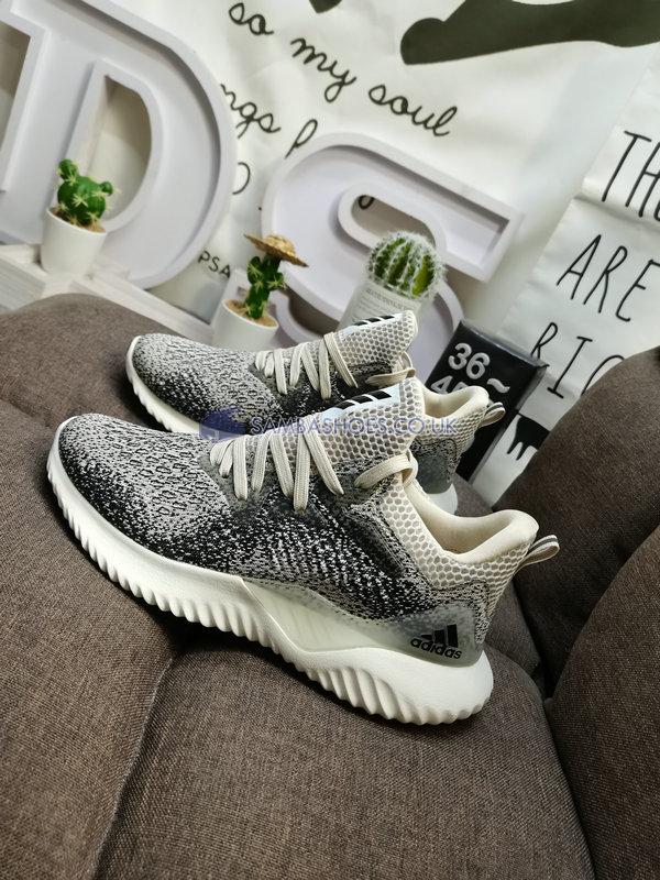 Adidas Alphabounce Beyond "Beige Legend Ink" - Beige/Grey/Legend Ink - AQ0575-1 Classic Running Shoes