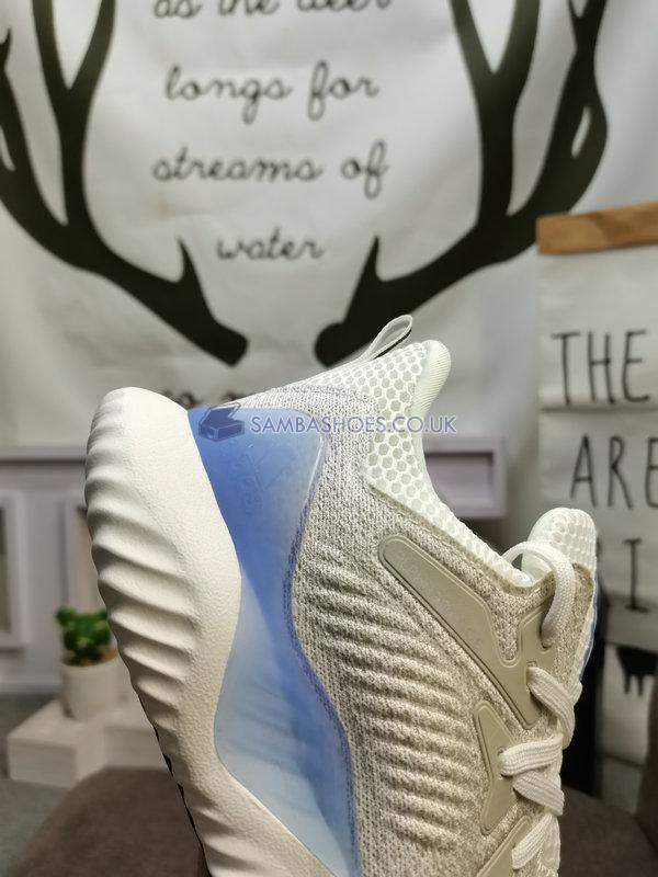 Adidas Alphabounce Beyond "Cloud White Blue" - Grey/Cloud White/Aero Blue - AQ0572 Classic Running Shoes