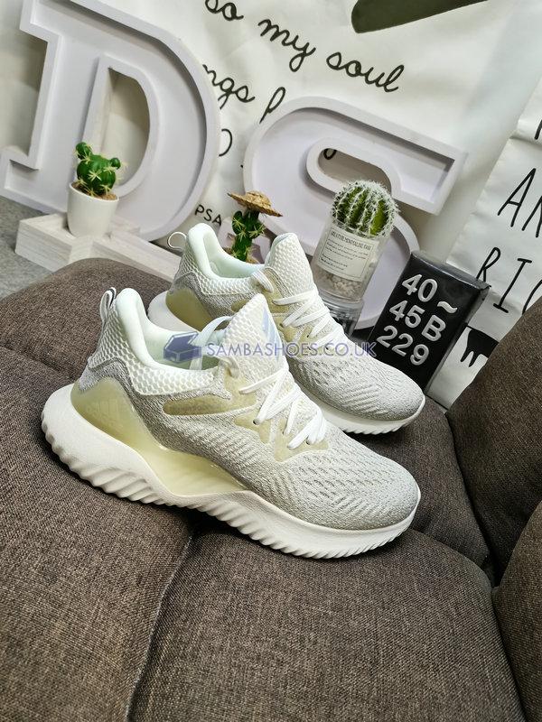 Adidas Alphabounce Beyond "Off White" - Off White/Grey - AQ0628 Classic Running Shoes