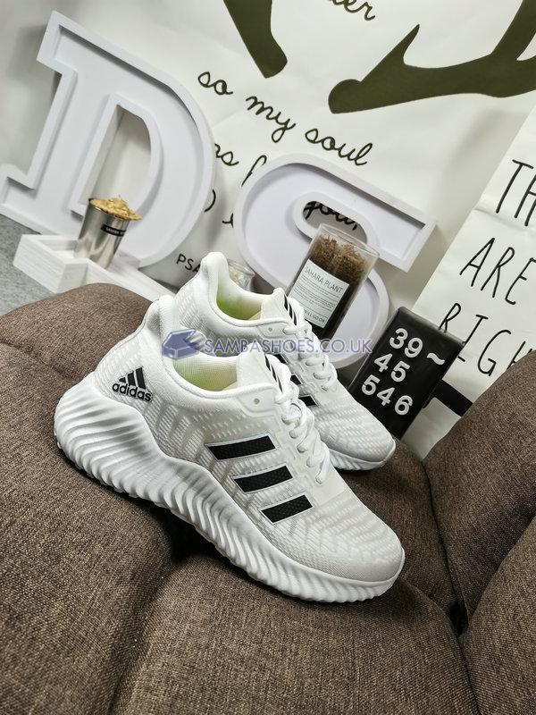 Adidas Alphabounce RC "Cloud White" - Cloud White/Core Black/Cloud White - DA9770 Classic Running Shoes