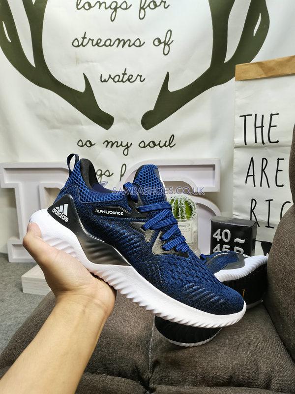 Adidas Alphabounce Beyond "Navy Black" - Navy/Blue/Core Black/White - B37228-1 Classic Running Shoes