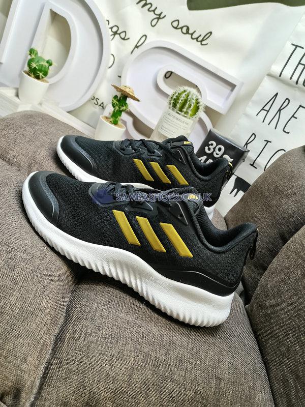 Adidas Alphacomfy "Black Gold" - Core Black/Gold/White - GZ3464 Classic Running Shoes