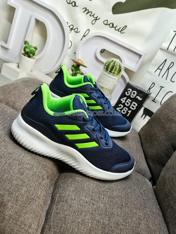 Adidas Alphacomfy "Collegiate Navy" - Collegiate Navy/Solar Yellow/Cloud White - GZ3462 Classic Running Shoes