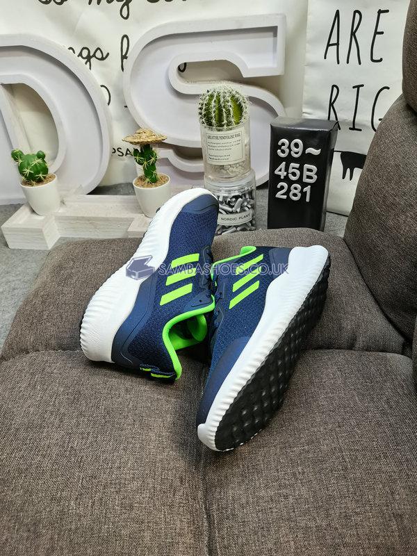 Adidas Alphacomfy "Collegiate Navy" - Collegiate Navy/Solar Yellow/Cloud White - GZ3462 Classic Running Shoes