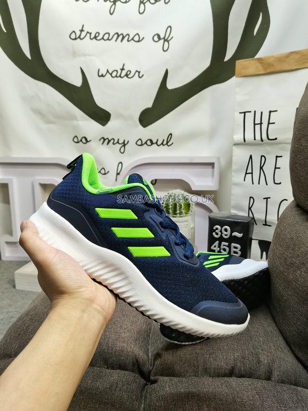 Adidas Alphacomfy "Collegiate Navy" - Collegiate Navy/Solar Yellow/Cloud White - GZ3462 Classic Running Shoes