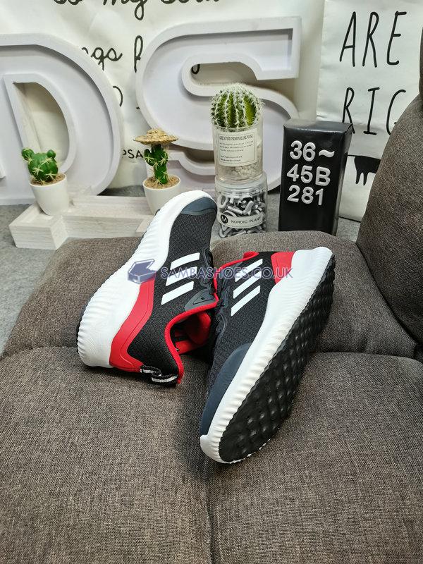 Adidas Alphacomfy "Black White Red" - Core Black/White/Red - GZ3459 Classic Running Shoes