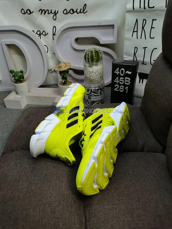 Adidas Climacool "Fluorescent Yellow" - Fluorescent Yellow/Black/White - IF0635 Classic Running Shoes