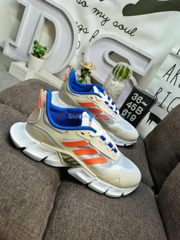 Adidas Climacool "Cream White Orange Blue" - Cream White/Orange/Blue - IF0634 Classic Running Shoes