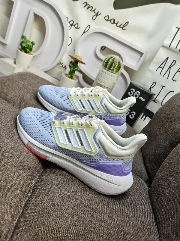 Adidas EQ21 Run "Dash Grey Purple Tint" - Dash Grey/Cloud White/Purple Tint - H00538 Classic Running Shoes