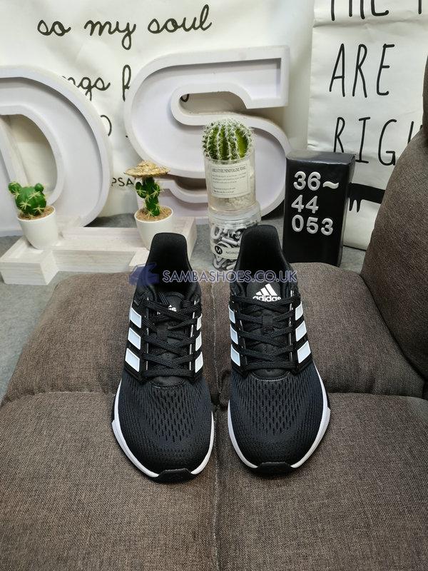 Adidas EQ21 Run "Black White" - Core Black/Cloud White/Grey Four - GY2190 Classic Running Shoes