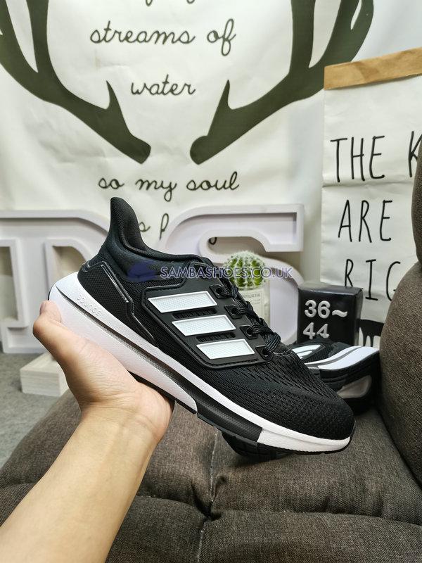 Adidas EQ21 Run "Black White" - Core Black/Cloud White/Grey Four - GY2190 Classic Running Shoes