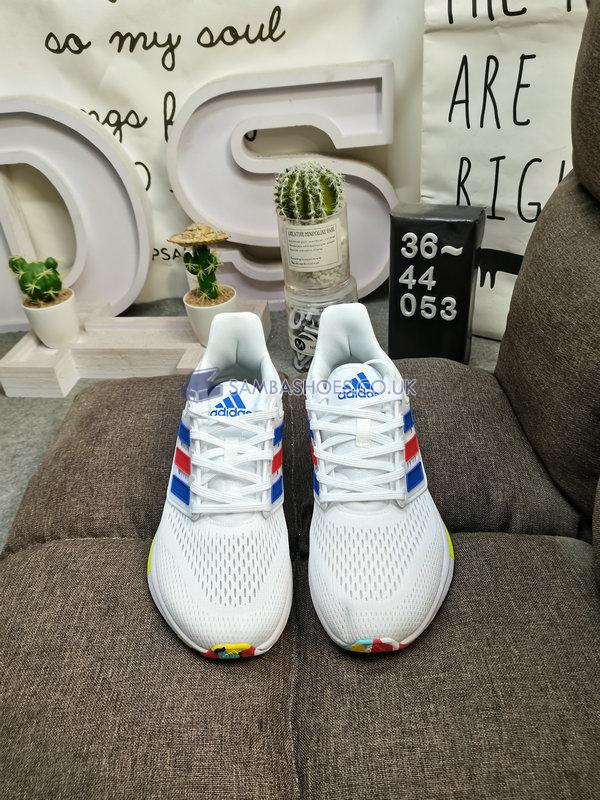 Adidas EQ21 Run "White Blue Red" - White/Blue/Red - GY2195-1 Classic Running Shoes