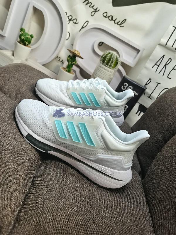 Adidas EQ21 Run "White Halo Mint" - Cloud White/Halo Mint/Grey Six - GZ2841 Classic Running Shoes