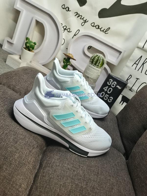 Adidas EQ21 Run "White Halo Mint" - Cloud White/Halo Mint/Grey Six - GZ2841 Classic Running Shoes