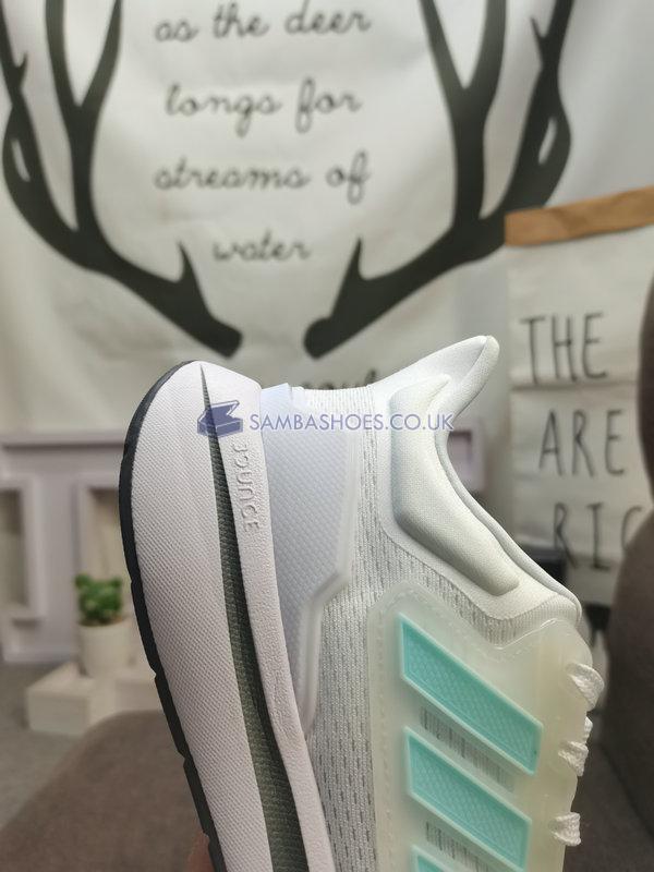 Adidas EQ21 Run "White Halo Mint" - Cloud White/Halo Mint/Grey Six - GZ2841 Classic Running Shoes