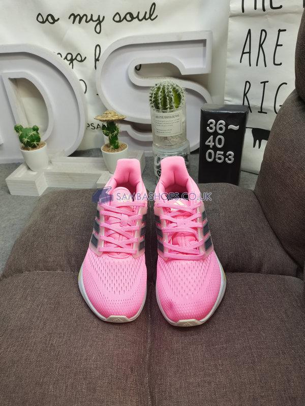 Adidas EQ21 Run "Beam Pink" - Beam Pink/Iron Metallic/Almost Yellow - GW6721 Classic Running Shoes