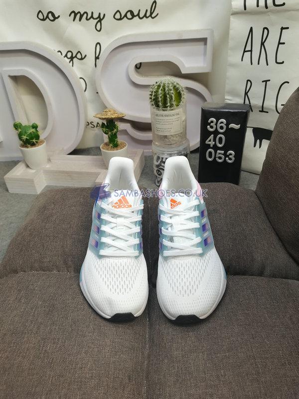 Adidas EQ21 Run "White Pulse Amber" - Cloud White/Semi Turbo/Pulse Amber - GY4685 Classic Running Shoes