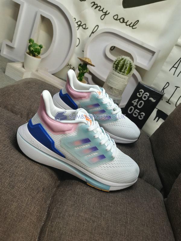 Adidas EQ21 Run "White Pulse Amber" - Cloud White/Semi Turbo/Pulse Amber - GY4685 Classic Running Shoes