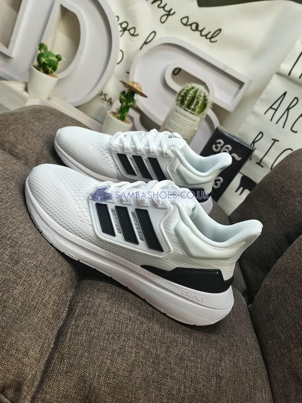 Adidas EQ21 Run "White Black" - Core White/Core Black - H00540-1 Classic Running Shoes