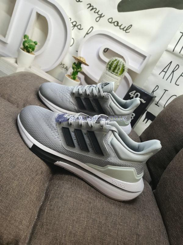 Adidas EQ21 Run "Metal Grey" - Metal Grey/Core Black/Orbit Grey - H68075 Classic Running Shoes