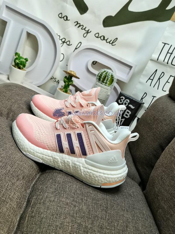 Adidas Equipment+ "Coral Pink" - Coral Pink/Cloud White/Grey Purple - H02753 Classic Running Shoes